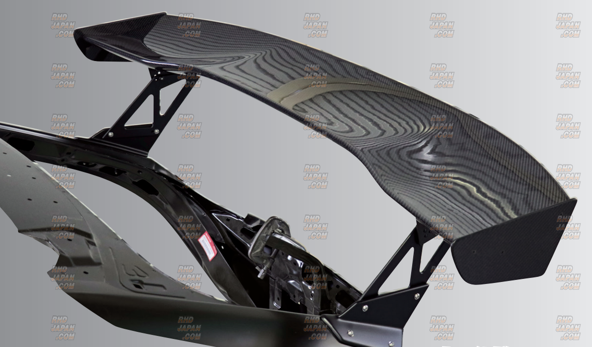 VOLTEX GT Wing Type 1 - 1500X245mm Wet Carbon Type-B End Plate